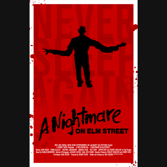 Never Sleep Again (Nightmare on Elm Street) Poster
